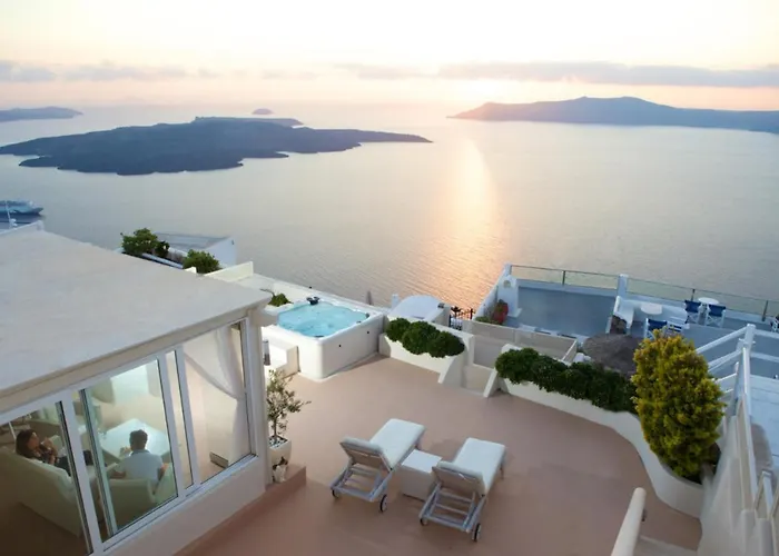 Tatil Evi Sunset View Santorini - With Outdoor Jacuzzi *
