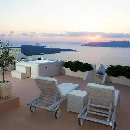 Sunset View Santorini - With Outdoor Jacuzzi