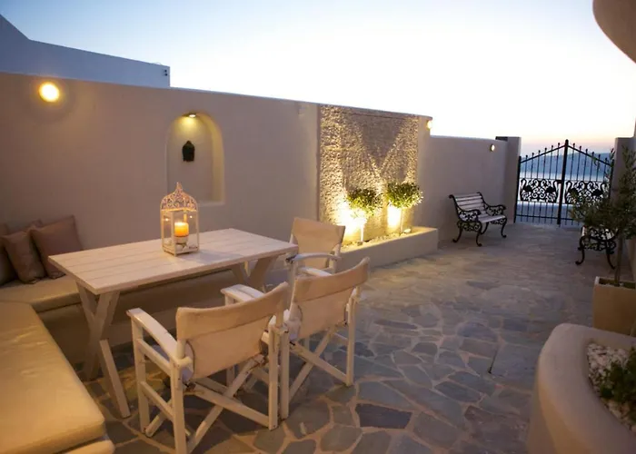 別荘 Sunset View Santorini - With Outdoor Jacuzzi